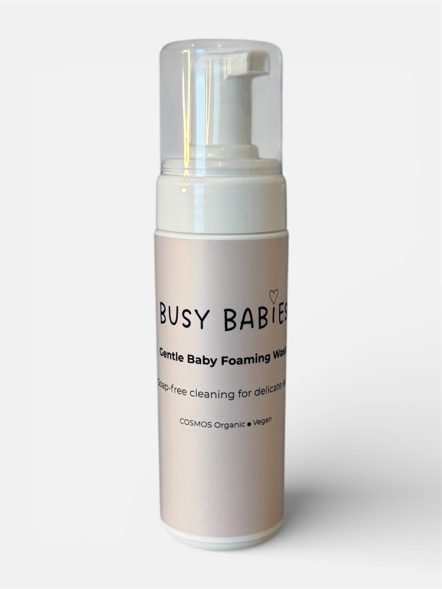 Busy Babies gentle baby foaming wash 150ml bottle