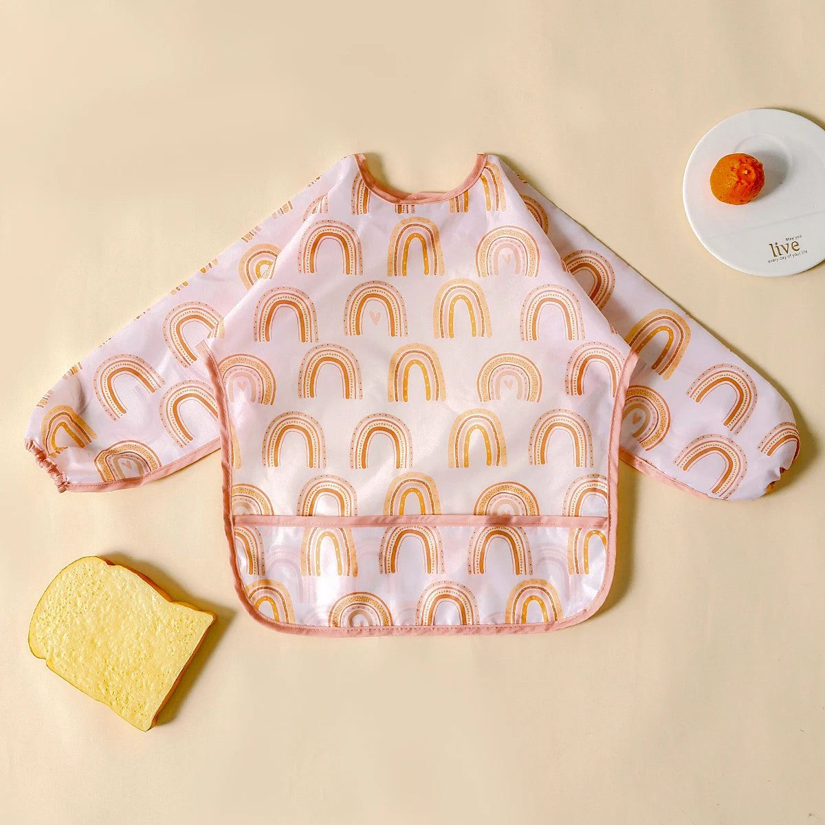 Waterproof Long Sleeve Feeding Bib