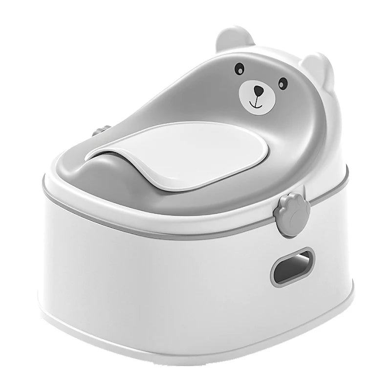 Bear-themed 3-in-1 potty training seat in standalone mode