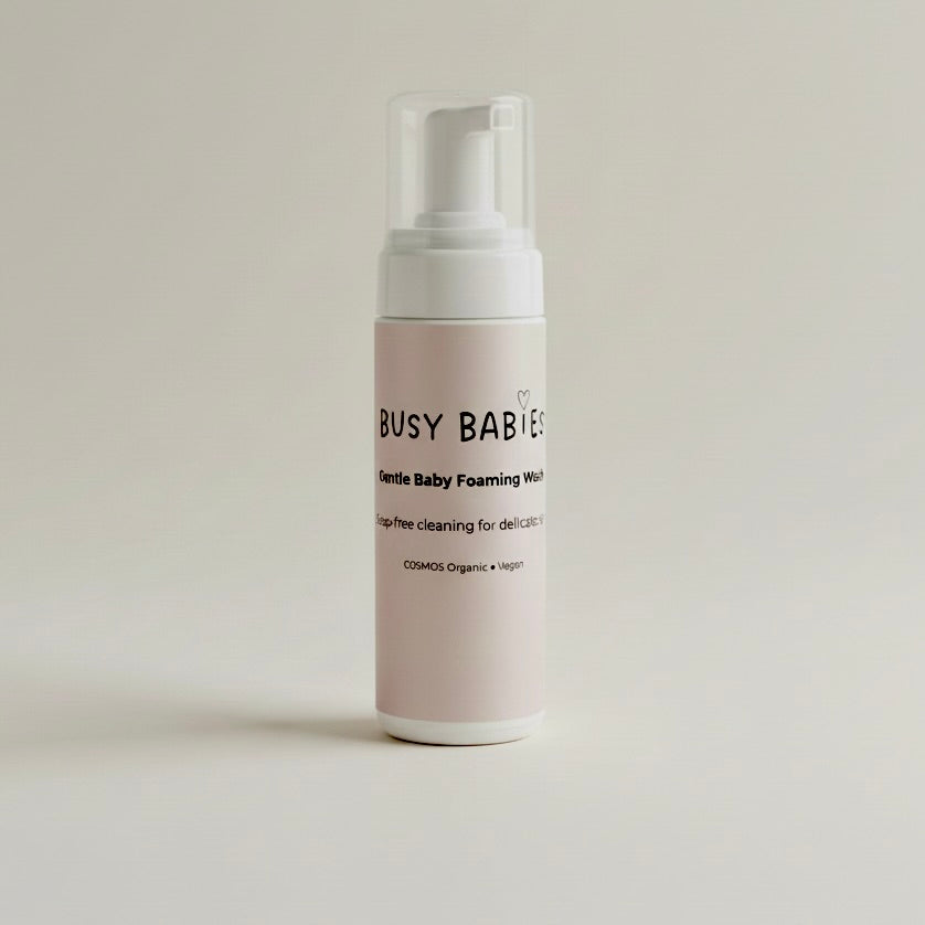 Busy Babies gentle baby foaming wash 150ml bottle