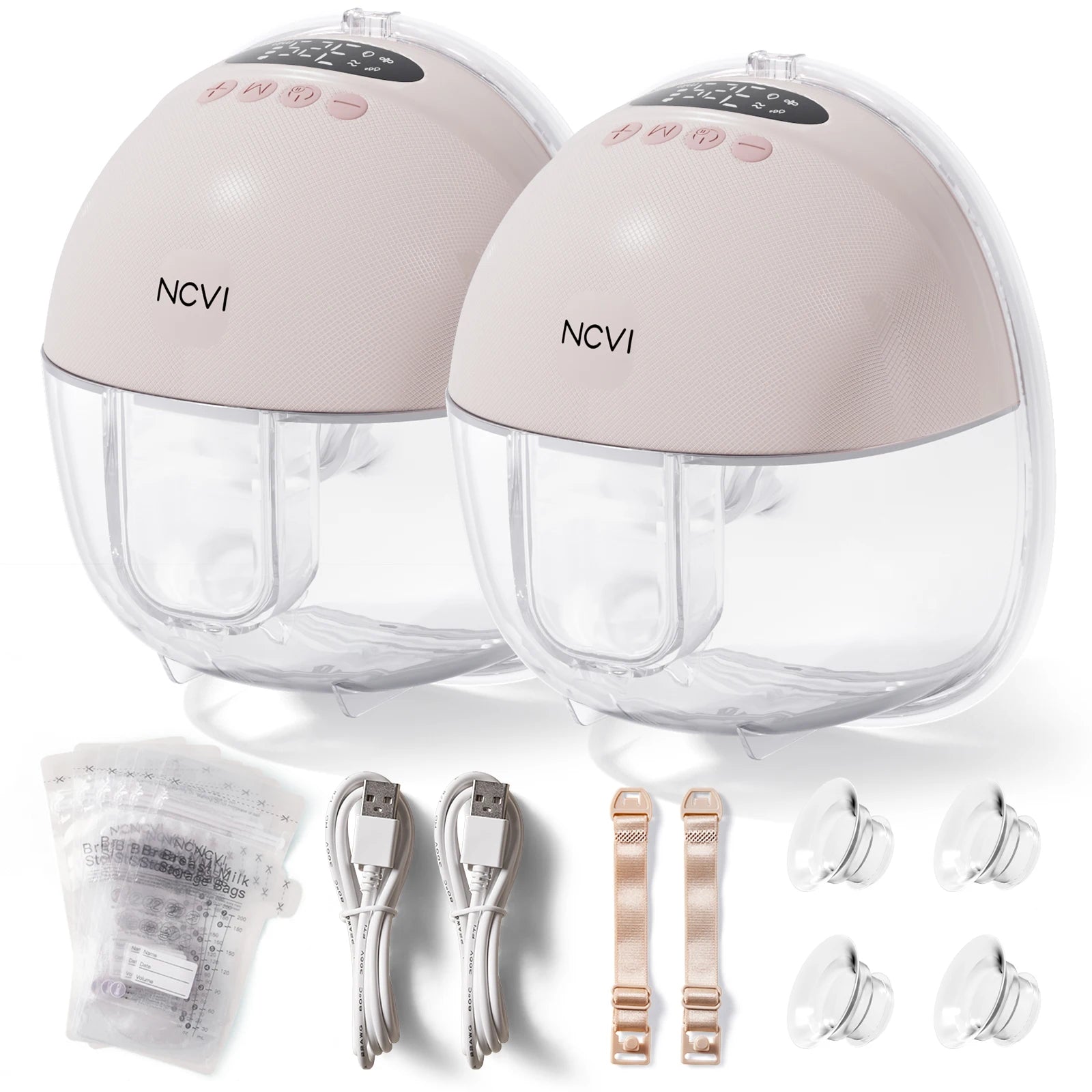 Hands-Free Electric Wearable Breast Pump
