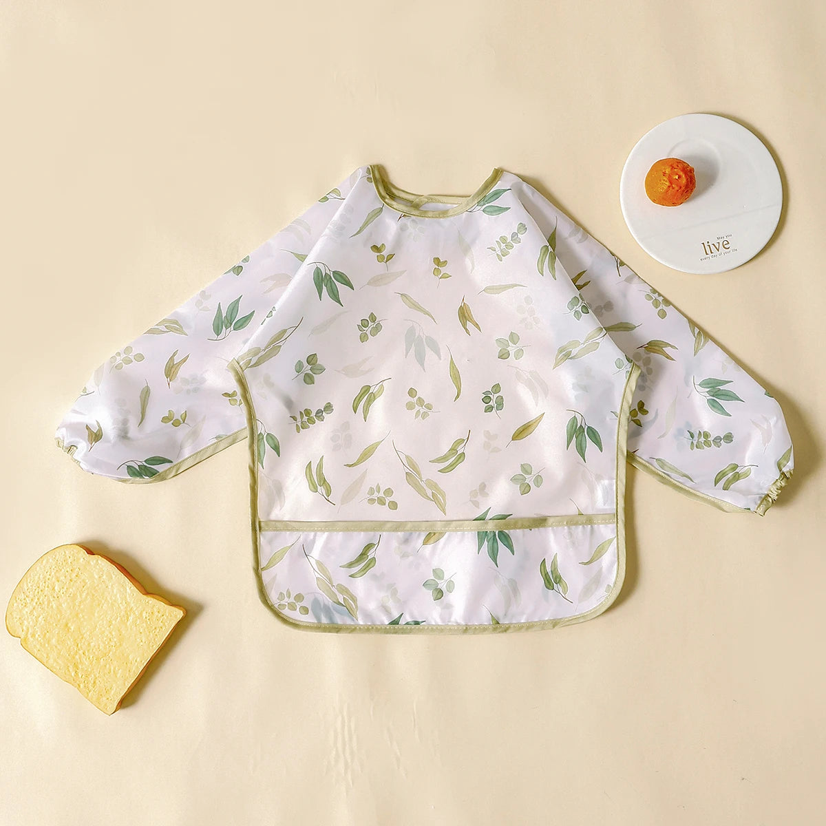 Waterproof Long Sleeve Feeding Bib
