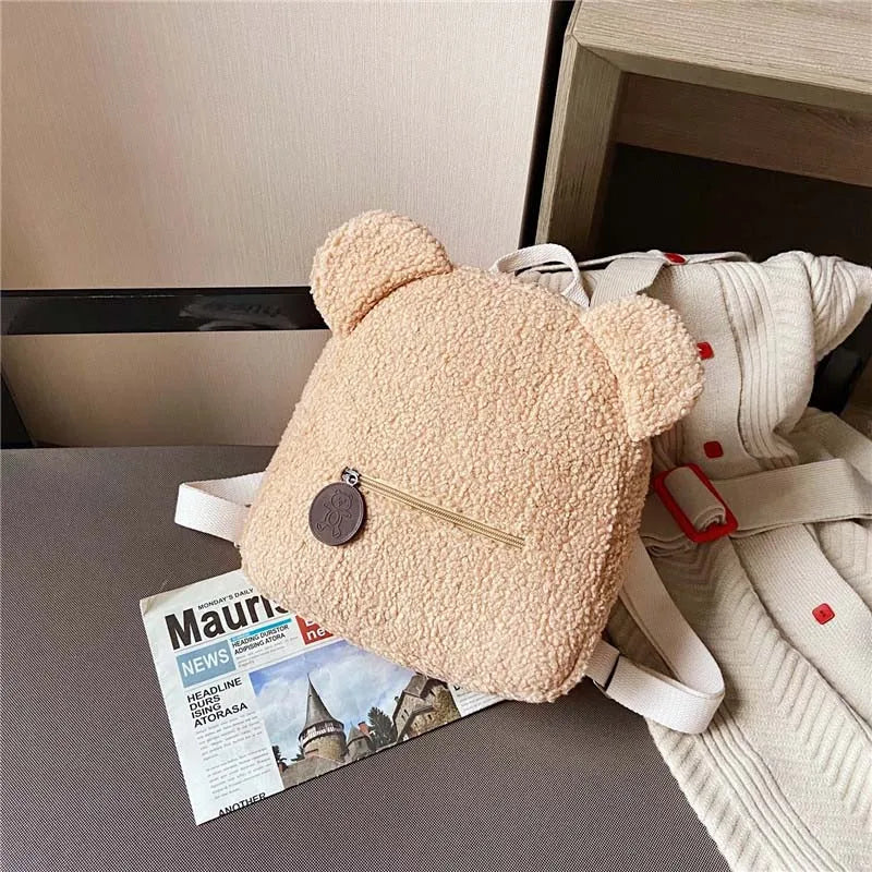Bear Plush Backpack