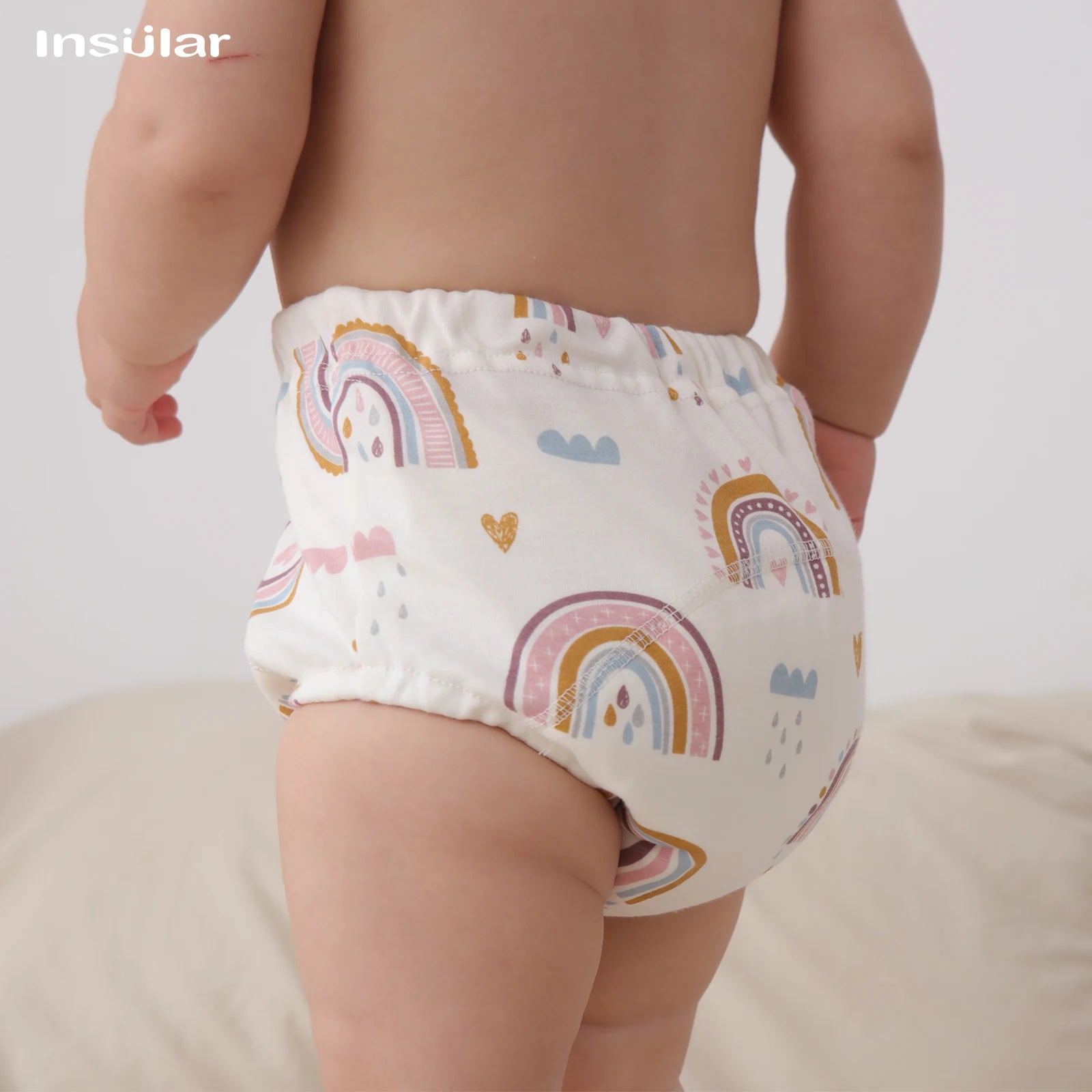 3pcs Baby Cotton Reusable Training Pants