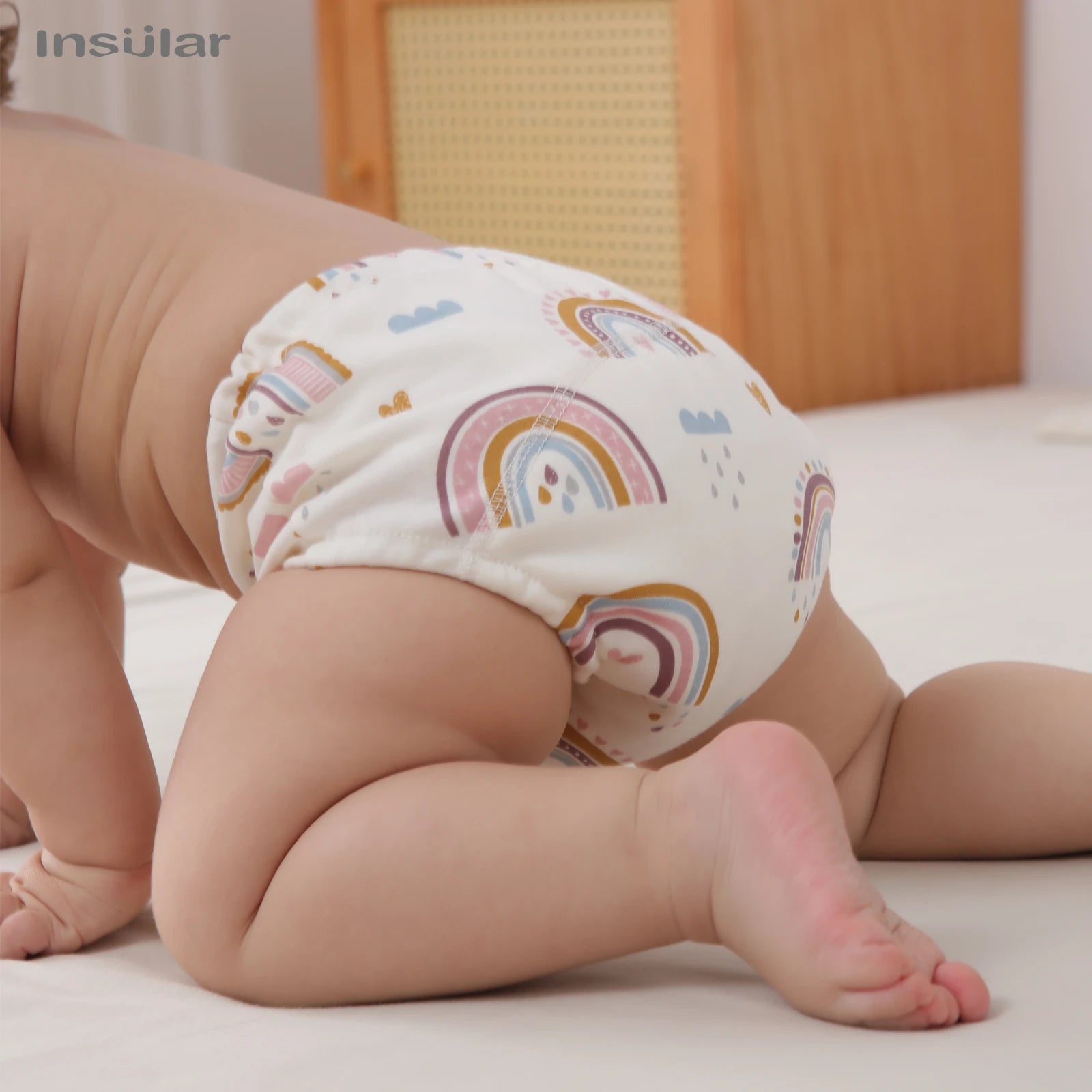 3pcs Baby Cotton Reusable Training Pants