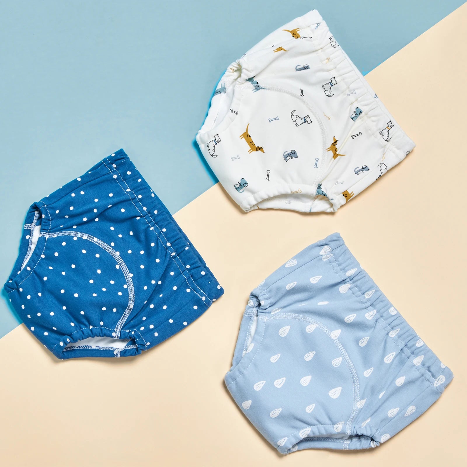 3pcs Baby Cotton Reusable Training Pants